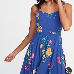 Old Navy Fit and Flare Midi Dress